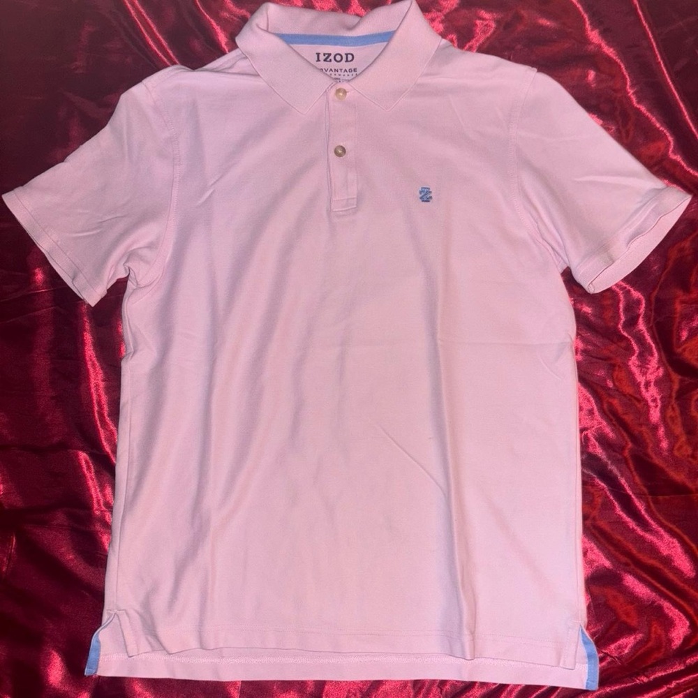 Izod Light Pink Polo Shirt